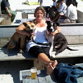 chillen met het mooie weer