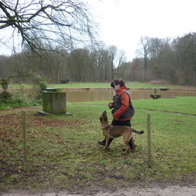 trainen voor de wedstrijd