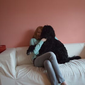 Ik met mijn lieve budsel