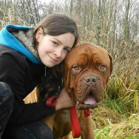 Ik en Indy (ex- asielhondje)