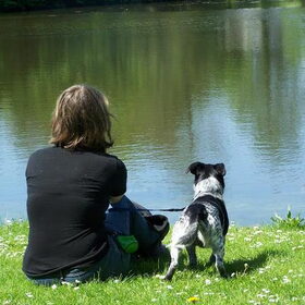 samen genieten van het water..