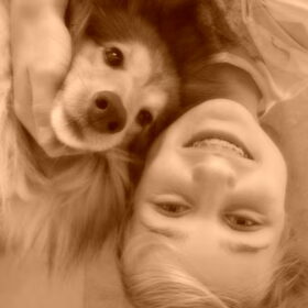 Samen knuffelen...