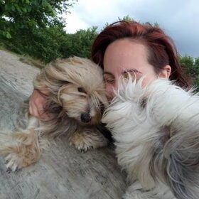 Just hugging with my baby's