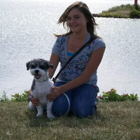 samen met mijn lieve sparky