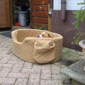grote mand-kleine hond