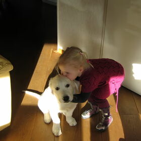 Zita vind Roby ook heel lief.