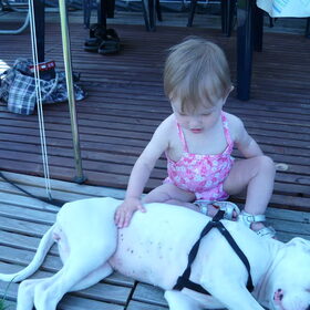 kisha met nichtje in de ardennen!!