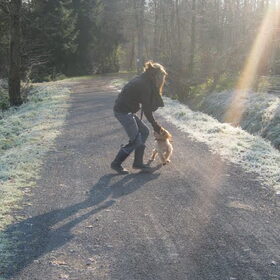 wandeling winter 2010