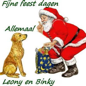 Fijne feest dagen allemaal