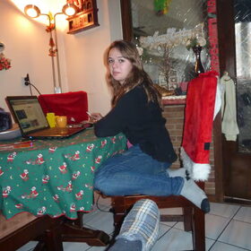 Zo nu kan Manuela even haar berichtjes beandworden lol.....