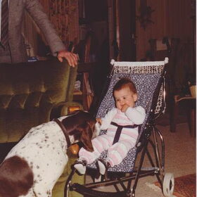 Eerste kennismaking met een hond, Johan, de hond van mijn opa en…