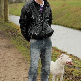 Lyon met Ghenghis in de regen.