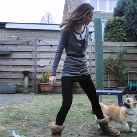 Hondenfoto van      Evelien & Midas