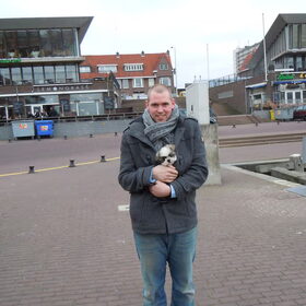 Lekker warm in de jas!
