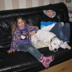 mijn kids met Ghenghis