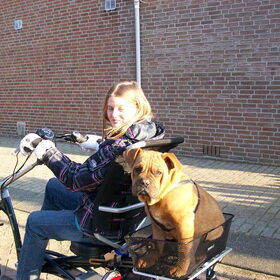 rambo 23 week op de fiets geweldig...