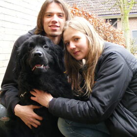 Frank, Yuna en ik.