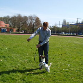 Even gek doen.