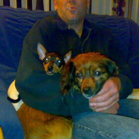 sascha van Monique met Nala