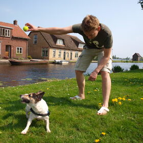 Wild doen met de baas.