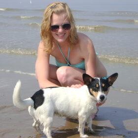 Samen aan de zee :D