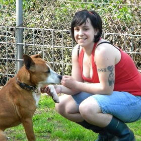 Bieber en ik (ex-asielhondje)