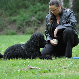 Hondenfoto van Mirjam en Curly Koda 