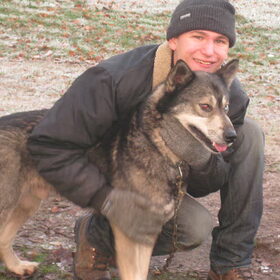 Barry, mijn sledehond vriendje, rest in peace