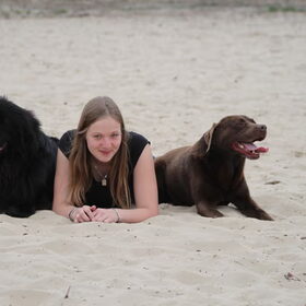 Hondenfoto van Inge, Rottweiler Nika & m'n Canadeesje(s)