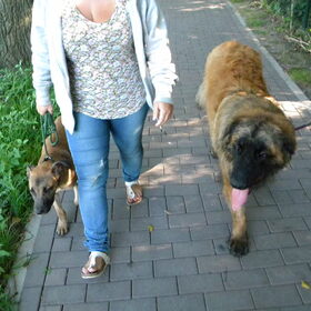 Met grote vriend Ilar.