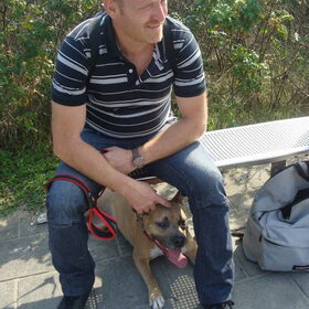 Hondenfoto van Mark  en Juno