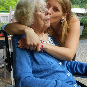 Mijn aller, aller, aller dierbaarste vriendin, mijn lieve Oma