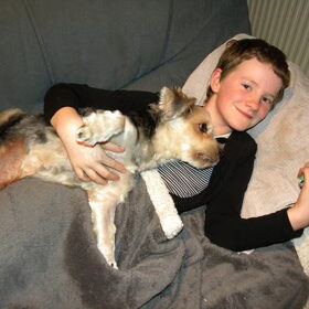 Taiko met mijn nichtje Amber
