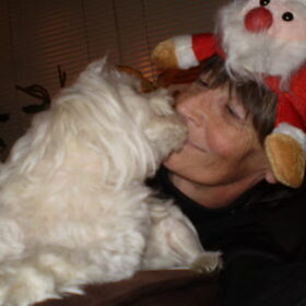 WEER EEN ANDERE MUTS, KERST AVOND 2011 IK EN M,N LIEF