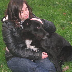 Samen met mijn lieve meid Mirza (is verhuisd naar dierenasiel…