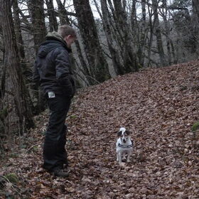 Wandelen.