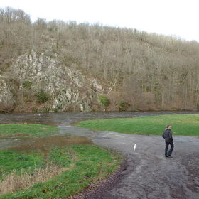 Wandelen.