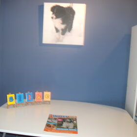 woody's canvas =) voor mijn bureau