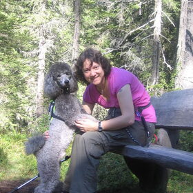 Abel en ik (vakantie DogWalkTrail Oostenrijk 2011)