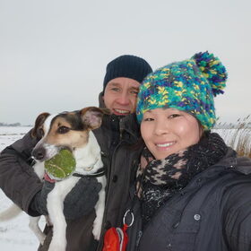Wandelen in de sneeuw!