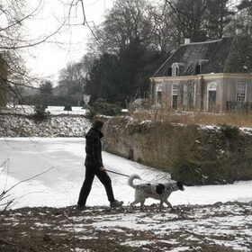 Aan de wandel met het vrouwtje op landgoed Windesheim (1)