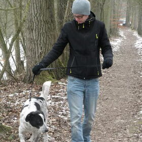 Het baasje was ook mee, hoor!