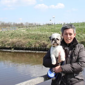 Met vrouwke in het Zwin!