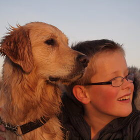 Met mijn grote kleine vriendje..
