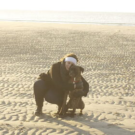 Hondenfoto van Annelies ~ Rasha † , Amigo & Akita