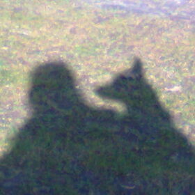 Schaduw van Kenai & ik ^^