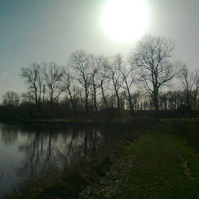 Prachtig uitzicht tijdens onze wandeling ^^