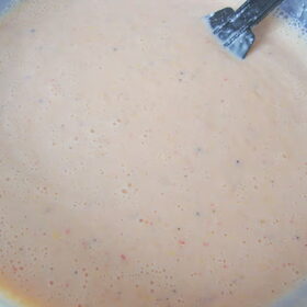 Fruitmix voor de hondjes... Verschillende soorten fruit…