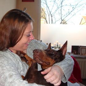 Knuffelen met mijn Prinsesje (ik mis je lieverd)
