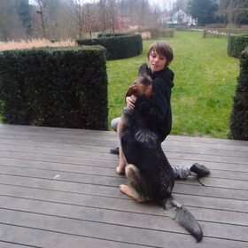 Hondenfoto van baasje Julian/hond : Frodo